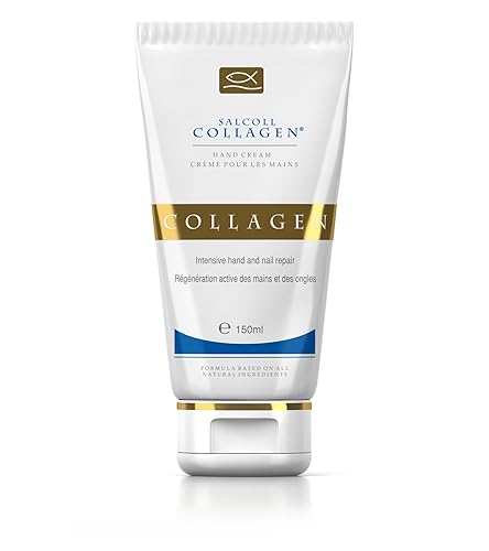 Pure Bioactive Anti-Aging Collagen Repair Hand Cream - Hypoallergenic Moisturizing Lotion, Dry Skin Relief, All Skin Types, 150 ml Beauty & Personal Care Salcoll