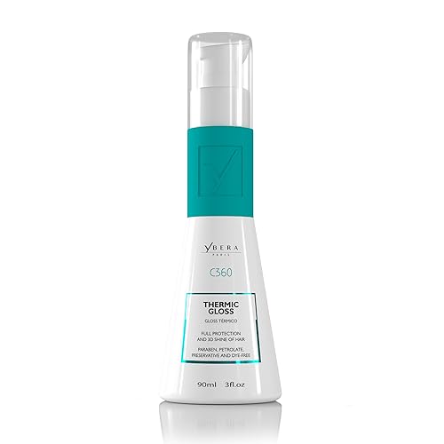 YBERA PARIS Gloss C360 | Heat Protector | High Performance Silicone | Seals Cuticle | Protective Film Against Moisture | 2oz Beauty & Personal Care YBERA PARIS