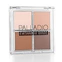 Palladio Eyeshadow Quads, Velvety Pigmented Blendable Matte, Metallic & Shimmer Finishes, Creamy Formula, Four Way Quad Eye Shadow Palette, Talc-Free Beauty & Personal Care Palladio