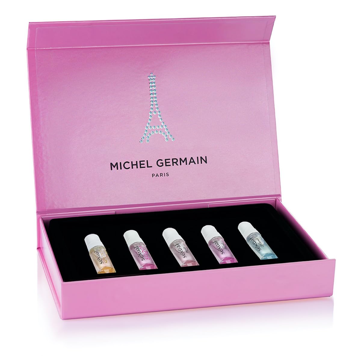 Michel Germain Sexual Discovery Set for Her, Women's Perfume, 5 x 0.07 Fl Oz Vials, Floral & Gourmand Perfumes for Her Beauty & Personal Care Michel Germain