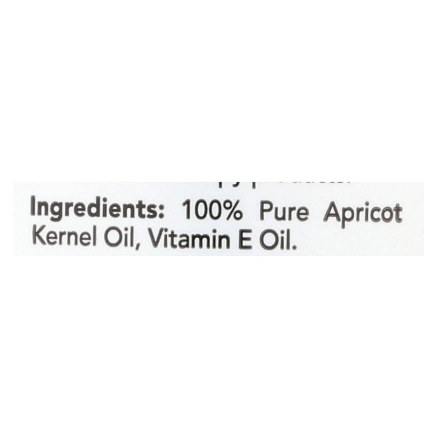 Hobe Labs Apricot Kernel Oil - 4 fl oz Beauty & Personal Care Hobe Labs