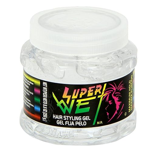 Super Wet Plus Hair Transparent Styling Gel 8 Ounce Beauty & Personal Care Super Wet