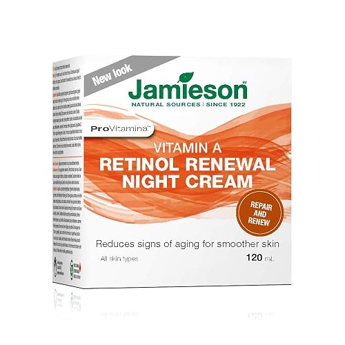Jamieson ProVitamina A Retinol Renewal Night Cream 120mL (4.2 fl.oz.) Beauty & Personal Care Jamieson Laboratories