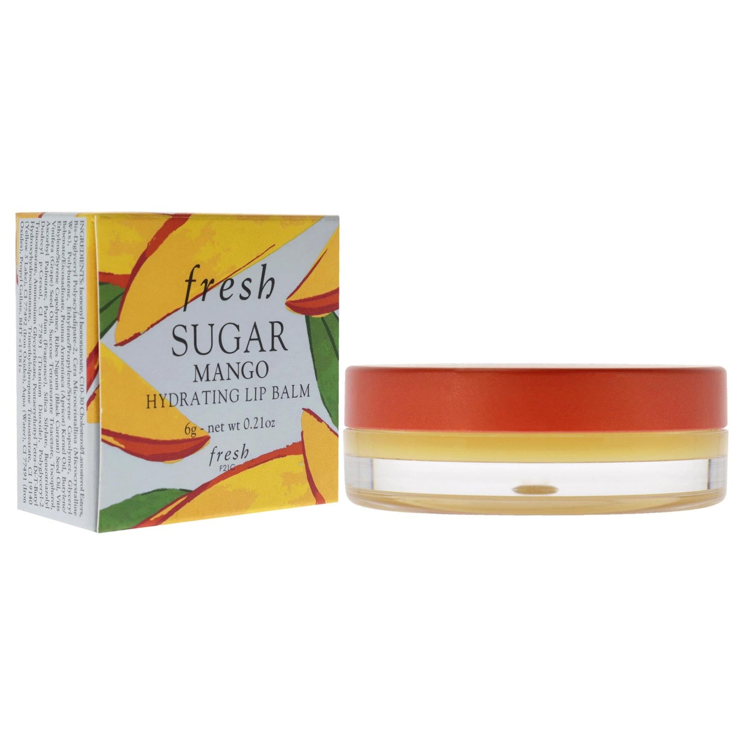 Fresh Sugar Hydrating Lip Balm - Mango Lip Balm Women 0.21 oz Beauty & Personal Care Fresh