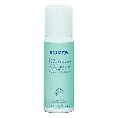 Aquage Spray Wax, Flexible Texturizing Spray, Travel Size, Gives Soft Texture, Volume, and Embraces Natural Hair, 2 oz. Beauty & Personal Care Aquage