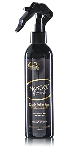 Kerarganic Master Touch Keratin Sealing Spray (8oz/236ml) - Designed to Reinforce Cuticle Sealing for Nutrient Retention after a Keratin Treatment Beauty & Personal Care KERARGANIC