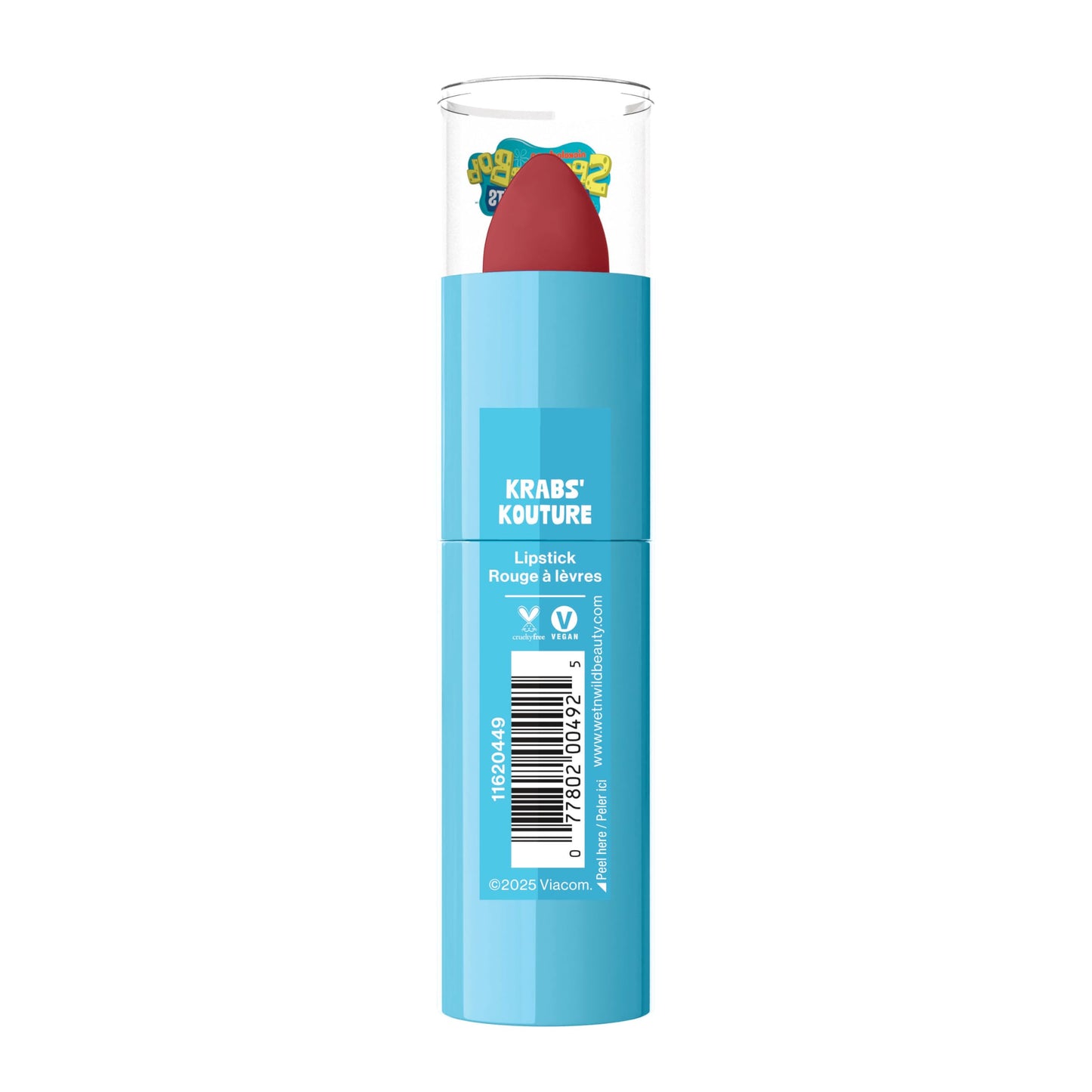 wet n wild Spongebob Lipstick - Krabs' Kouture Beauty & Personal Care wet n wild