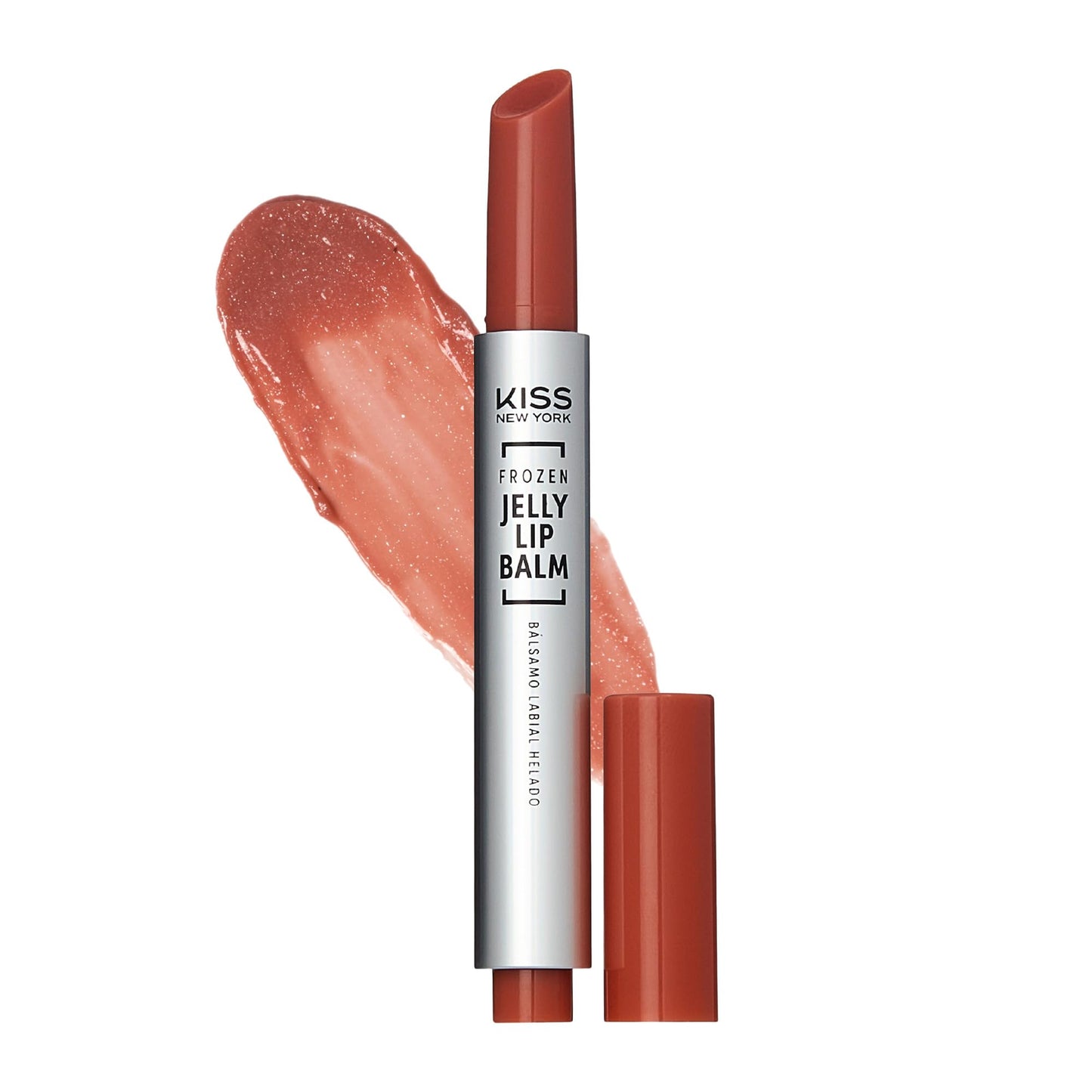 KISS NEW YORK Frozen Jelly Lip Balm Pen, High Shine Lip Gloss for Sheer Tint, Hydrating Melting Lipstick With Hyaluronic Acid, Cooling Effect Beauty and Personal Care Kiss