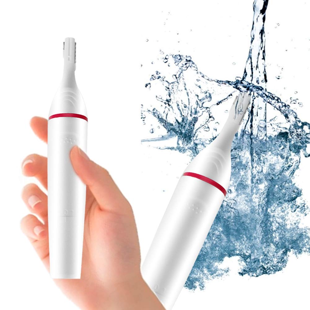 ZJchao 4-in-1 Women Hair Trimmer, Dry&Wet Body Shaver Groomer Nose Eyebrow Bikini Shaver with 4 Replaceable Detachable Cutter Head and Washable Beauty and Personal Care ZJchao