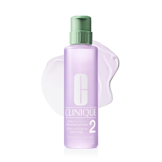 Clinique Clarifying Lotion 2 | Gentle Exfoliator For Dry Combination Skin Types | Face Toner With Witch Hazel | Step 2 in 3-Step Skin Care Routine Beauty and Personal Care Clinique Default Title