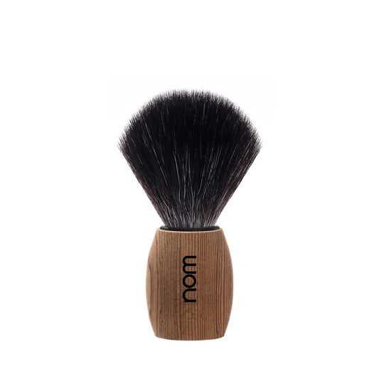 NOM Ole Shaving Brush - Vegan Shave Brush for Shaving soaps and creams - sustainable eco-friendly and reusable - Exfoliating Shaving Brush - Pure Beauty and Personal Care MÜHLE