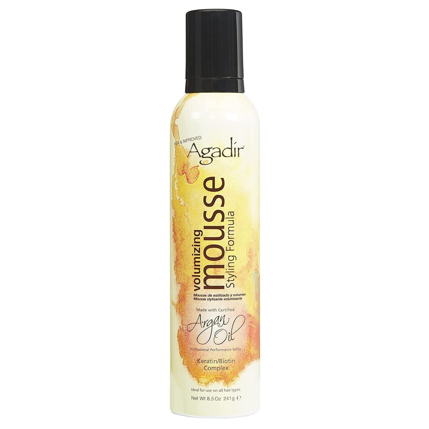 AGADIR Argan Oil Volumizing Styling Mousse, 8.5 oz Beauty & Personal Care Agadir