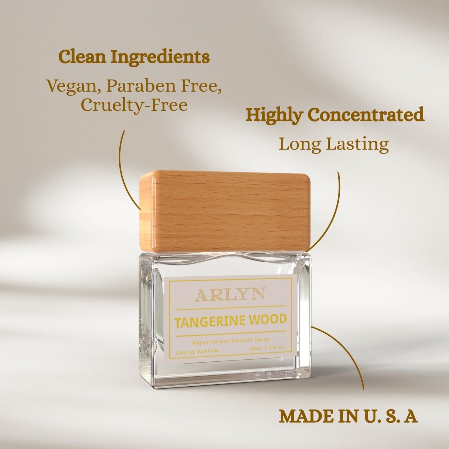 ARLYN Tangerine Wood Eau De Parfum Inspired by Hèrmes Terre D'hermes, Perfume for Men, Luxury Fragrance - Vegan, Cruelty-Free, and Eco-Conscious Beauty & Personal Care ARLYN BY BELLEVUE PARFUMS