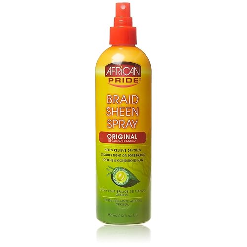 African Pride Braid Sheen Spray, 12 Oz Beauty & Personal Care African Pride