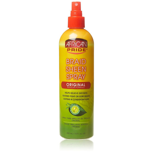 African Pride Braid Sheen Spray, 12 Oz Beauty & Personal Care African Pride