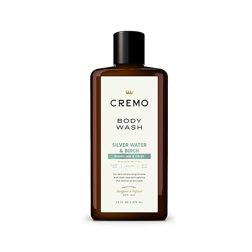 Cremo Body Wash for Men, Rich-Lathering Silver Water & Birch, 16 Fl Oz Beauty & Personal Care Cremo
