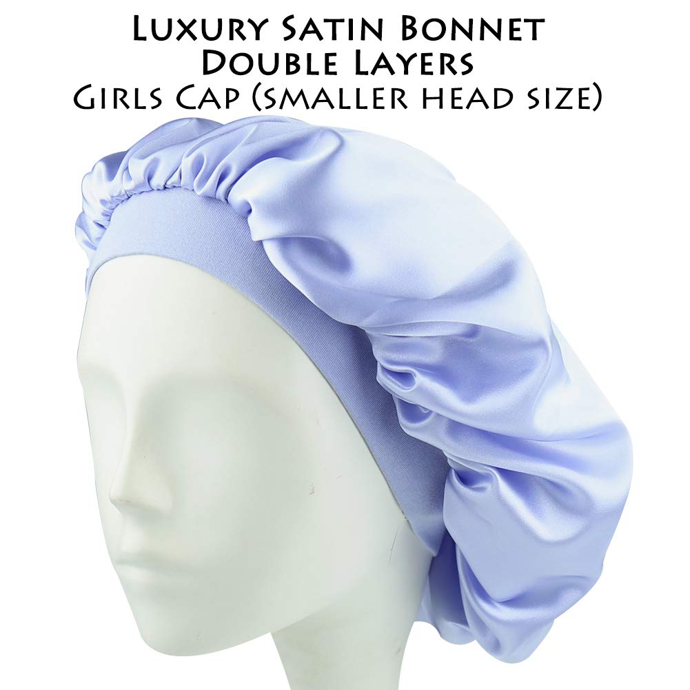 Girls Wide Band Hair Bonnet Cozy Sleep Night Cap Beauty and Personal Care Alnorm