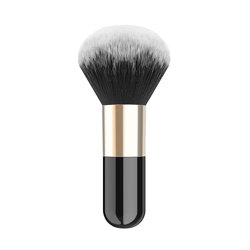 Luxspire Powder Makeup Brush, Flat Kabuki Brush, Single Large Makeup Brush Soft Face Mineral Powder Foundation Brush Blush Brush for Blending Makeup Beauty & Personal Care Luxspire