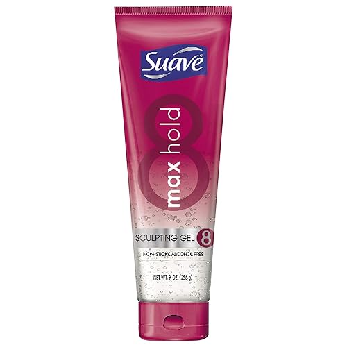 SUAVE GEL MAXIMUM HOLD Size: 9 OZ Beauty & Personal Care Suave