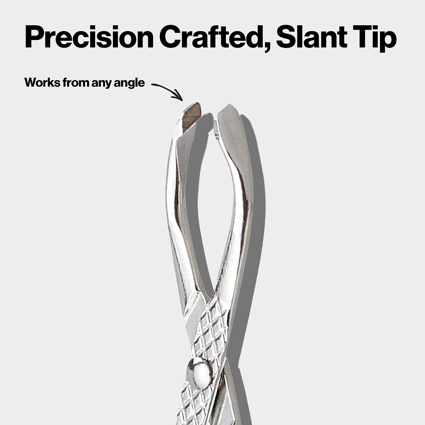 Revlon PerfecTweeze Scissor Tweezers, Slanted Tip, For Eyebrow Shaping and Hair Removal, Ergonomic Handle Design, Stainless Steel, 1 Count Beauty & Personal Care REVLON
