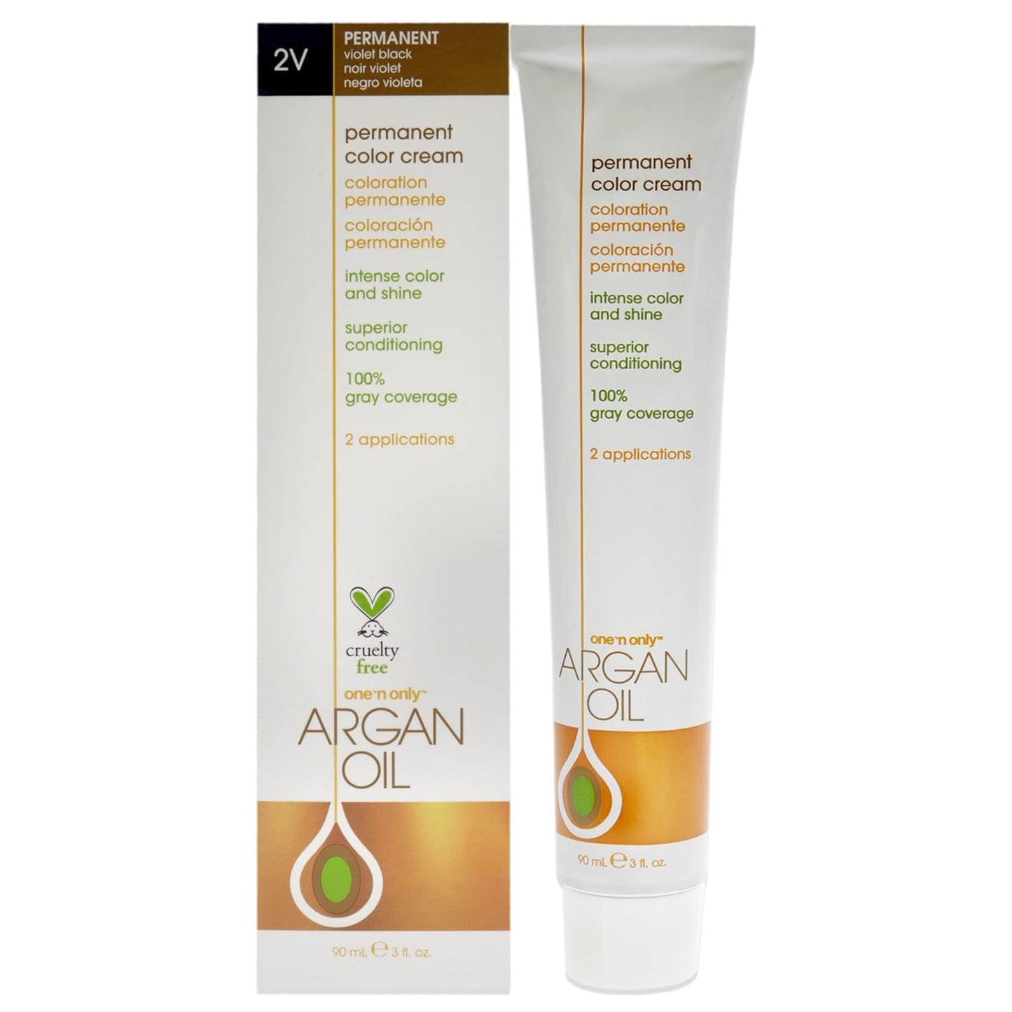 One N' Only Permanent Hair Color - Permanent Hair Dye Made with Argan Oil - Delivers Rich, Accurate Tones with Gray Coverage - Improves Moisture Beauty & Personal Care One 'N Only