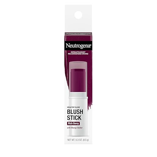 Neutrogena Healthy Glow Blush Stick, Easy to Use Lightweight Makeup, Ultra Creamy Cheek Color with Mango Butter Leaves Skin with a Natural Looking Beauty & Personal Care Neutrogena