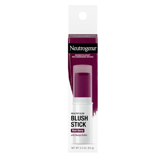 Neutrogena Healthy Glow Blush Stick, Easy to Use Lightweight Makeup, Ultra Creamy Cheek Color with Mango Butter Leaves Skin with a Natural Looking Beauty & Personal Care Neutrogena
