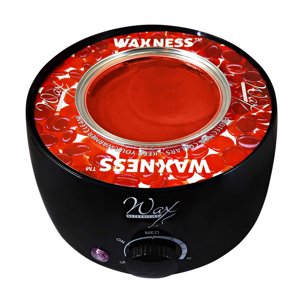 Waxness Waxing Multi-fit Protection Collars 50 Pack Red Fits Most 14 to 16 Ounces Tins and Pots Beauty and Personal Care Wax Necessities