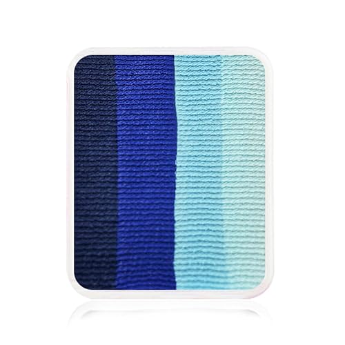 Kraze FX Face Paint Palette Refill - Dark Wave Face Paint (6 gm) - Hypoallergenic, Non-Toxic, Water Activated Professional Face & Body Painting Makeup Beauty & Personal Care Kraze FX