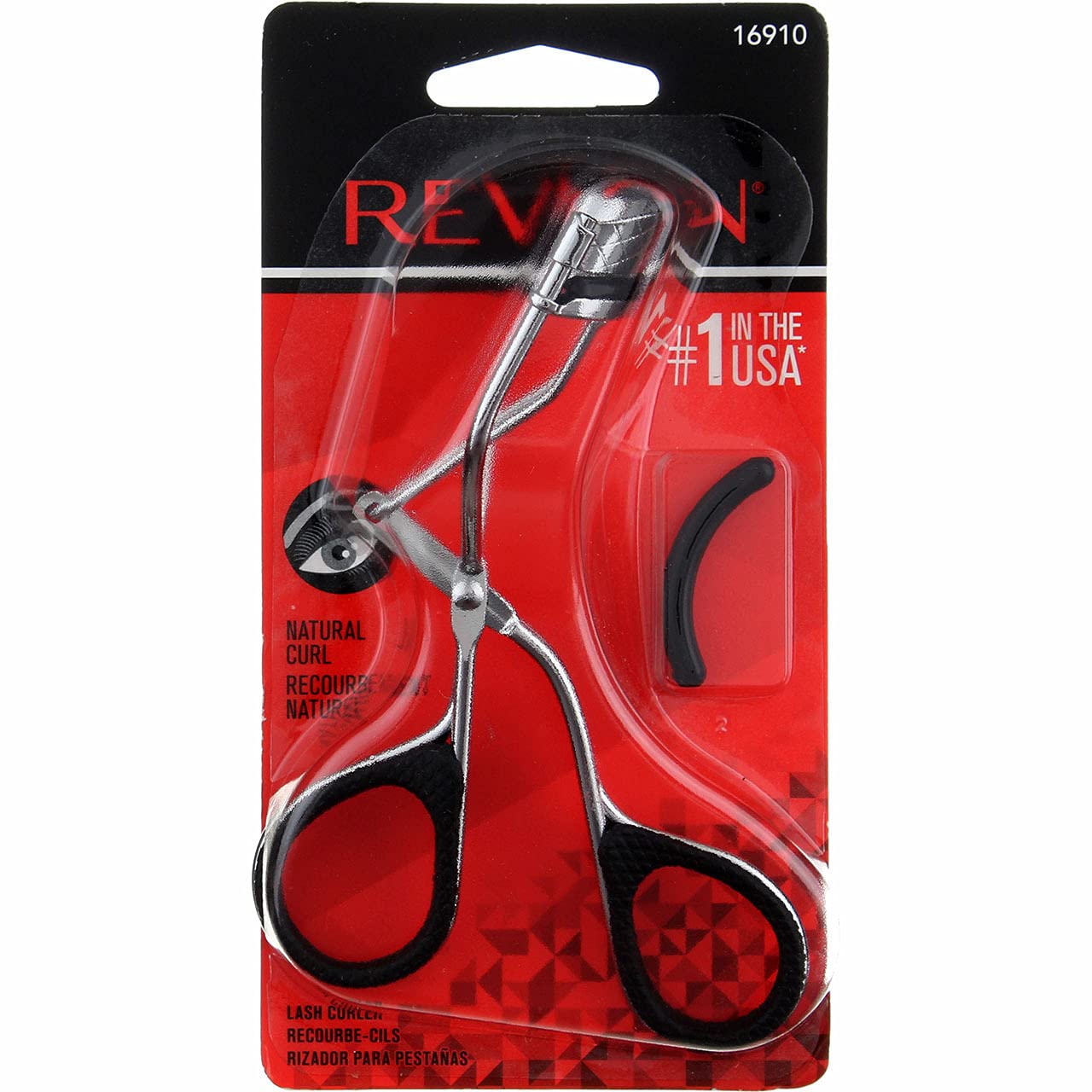 Revlon Extra Curl Eyelash Curler 1 ea (Pack of 2) Beauty & Personal Care REVLON