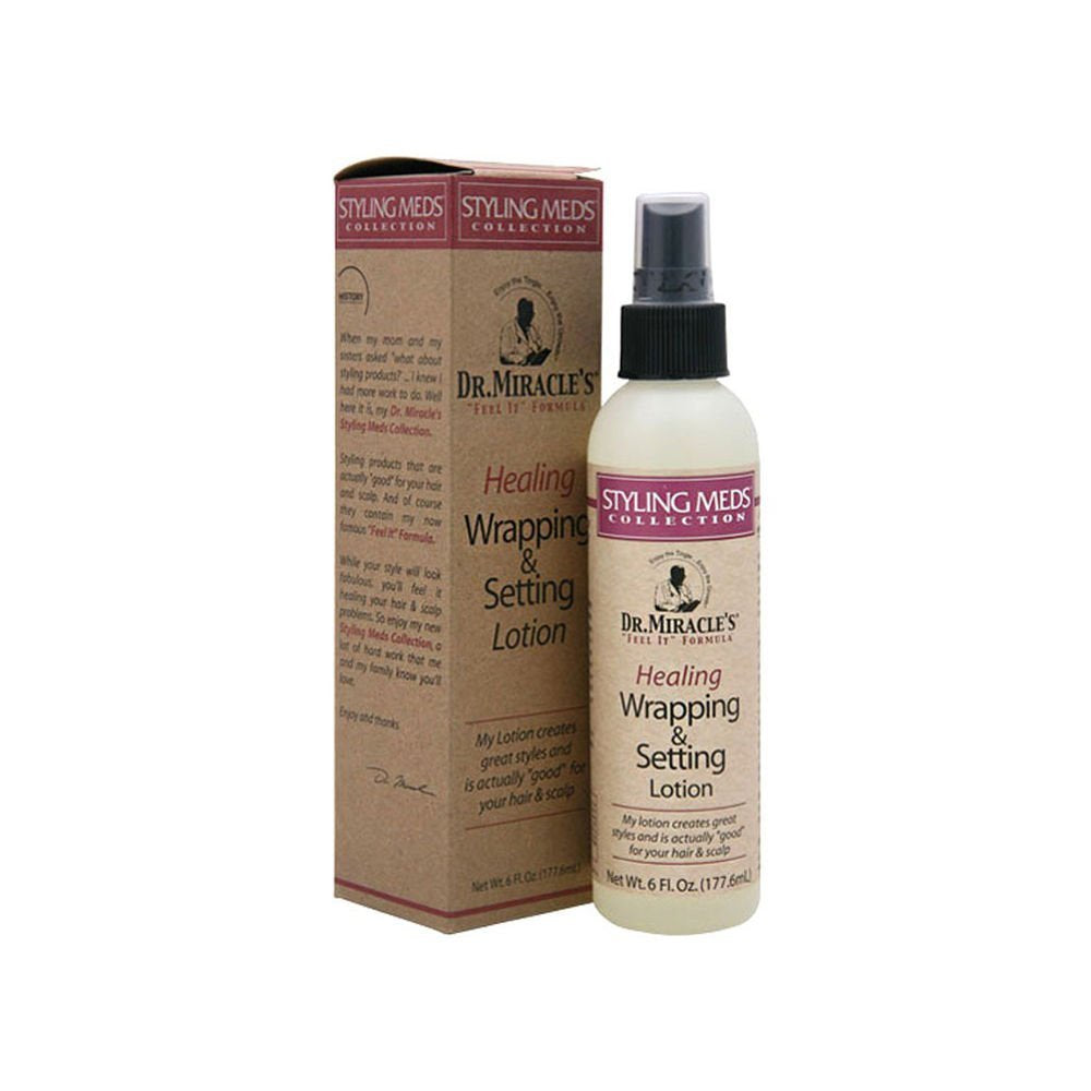 Dr. Miracles Healing Wrapping & Setting Lotion - Net Wt. 6 Fl. Oz Beauty & Personal Care Dr. Miracle's