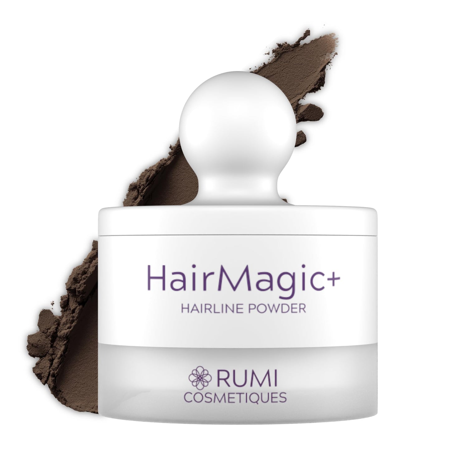 Rumi Cosmetiques HairMagic+ Root Touch Up Powder for Mature Women - Instant Gray Hair Coverage & Hairline Filler - Water-Resistant, Natural Finish Beauty & Personal Care Rumi Cosmetiques