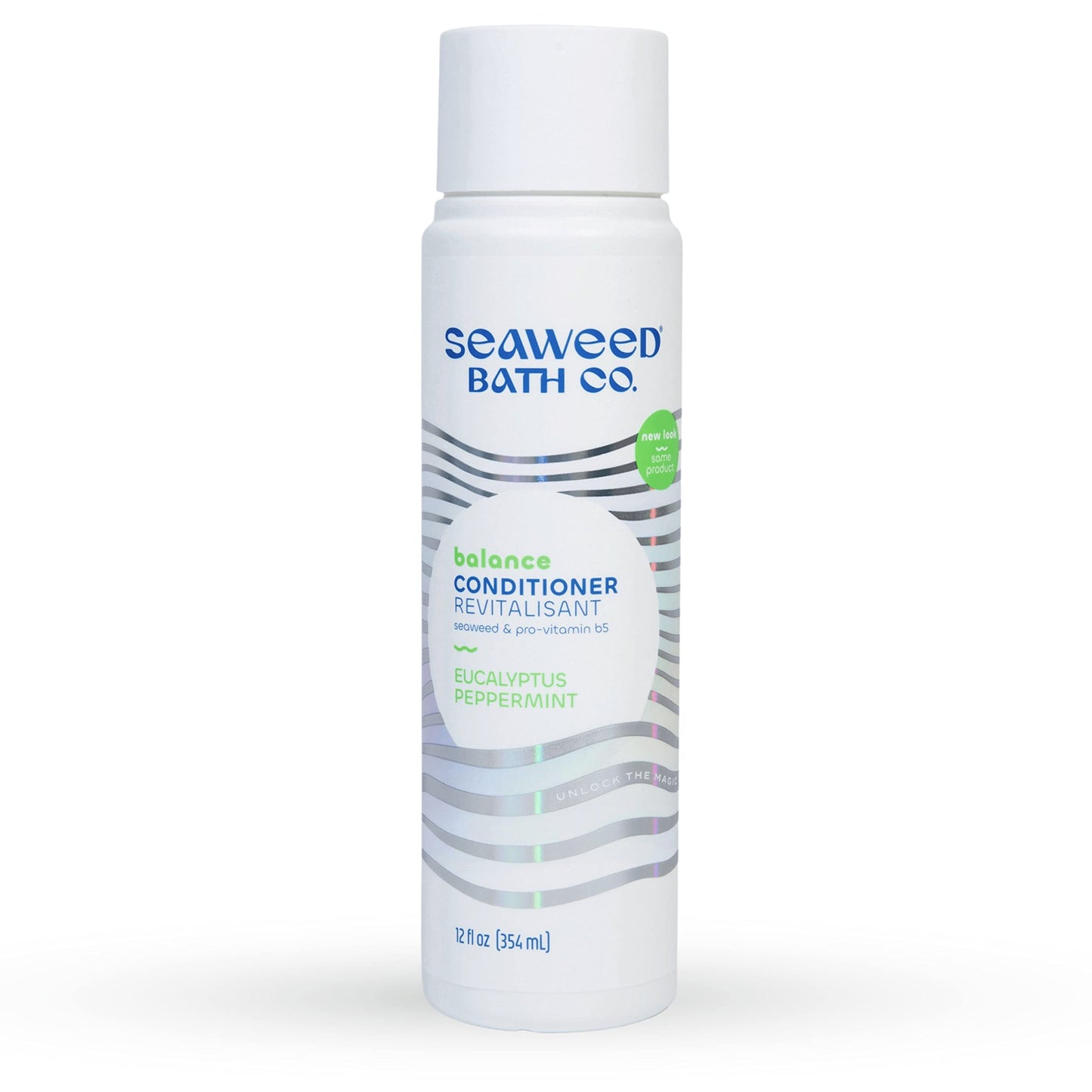 Seaweed Bath Co. Balance Conditioner, Eucalyptus Peppermint Scent, 12 Ounce, Sustainably Harvested Seaweed, Pro Vitamin B5, For Normal to Oily Hair Beauty & Personal Care The Seaweed Bath Co.