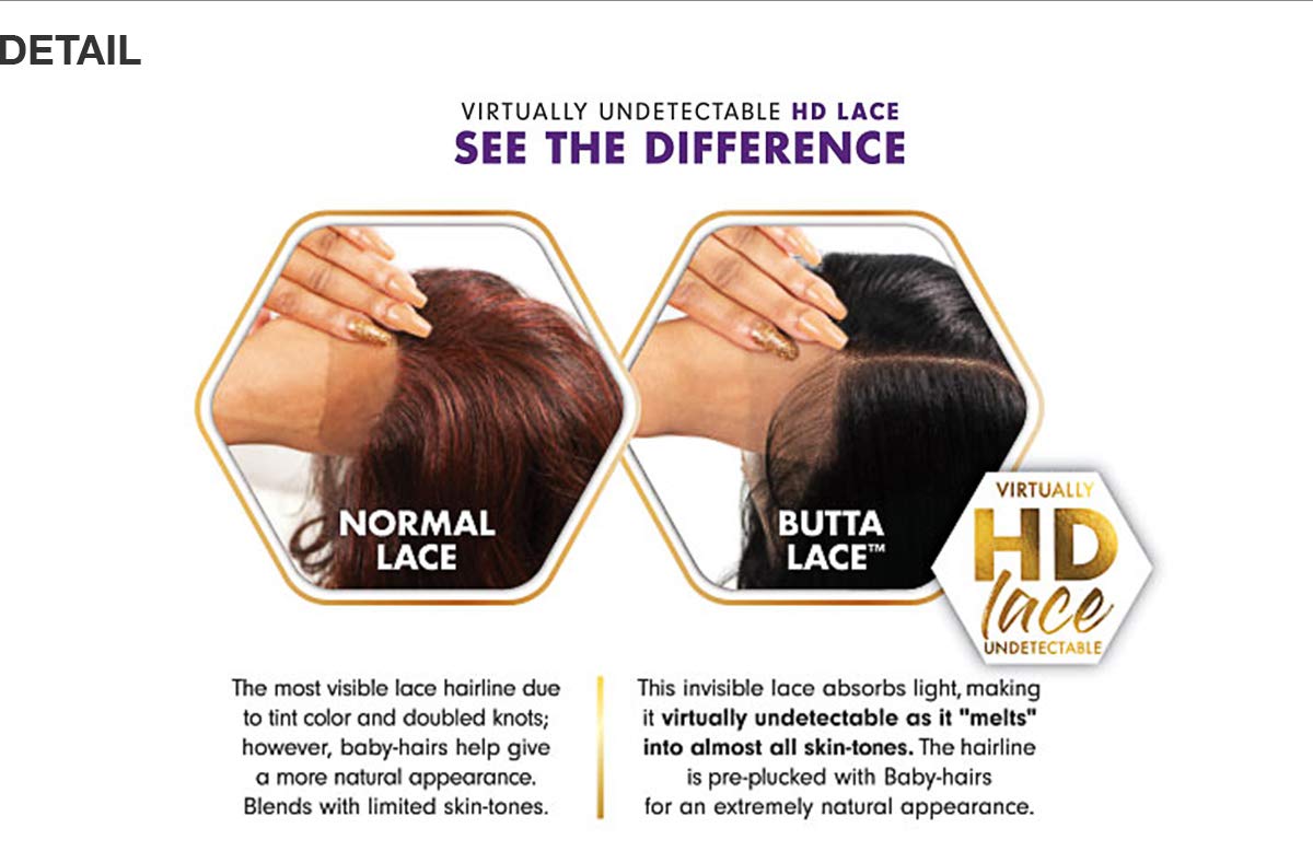Sensationnel Butta LaceWig-Unit 3, T4/HAZEL