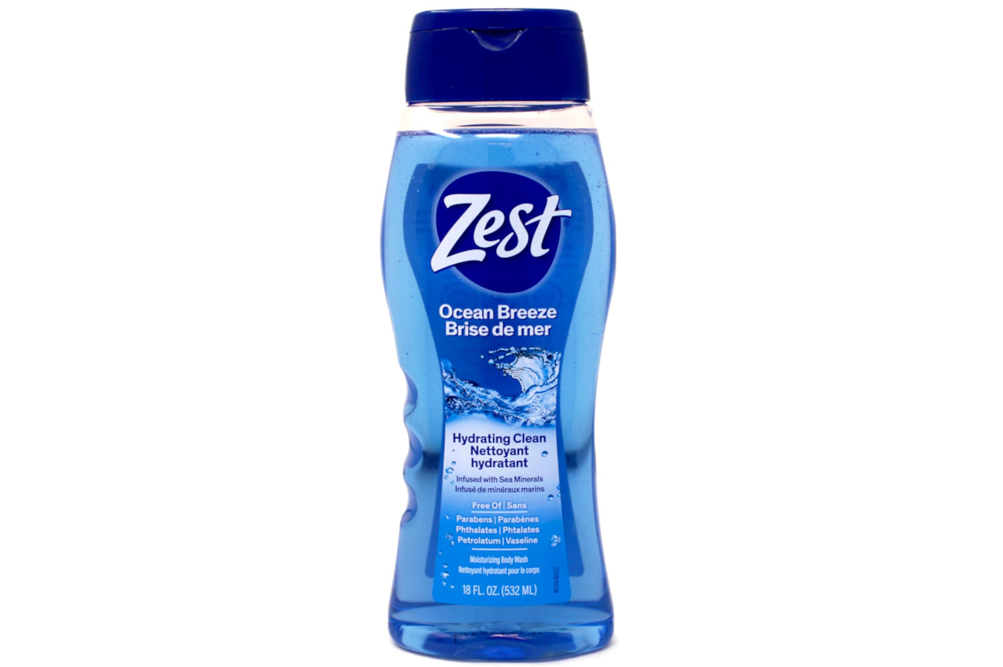 Zest Body Wash Ocean Breeze with Sea Minerals Refresh 18 Ounce (Pack of 2) Beauty & Personal Care Zest