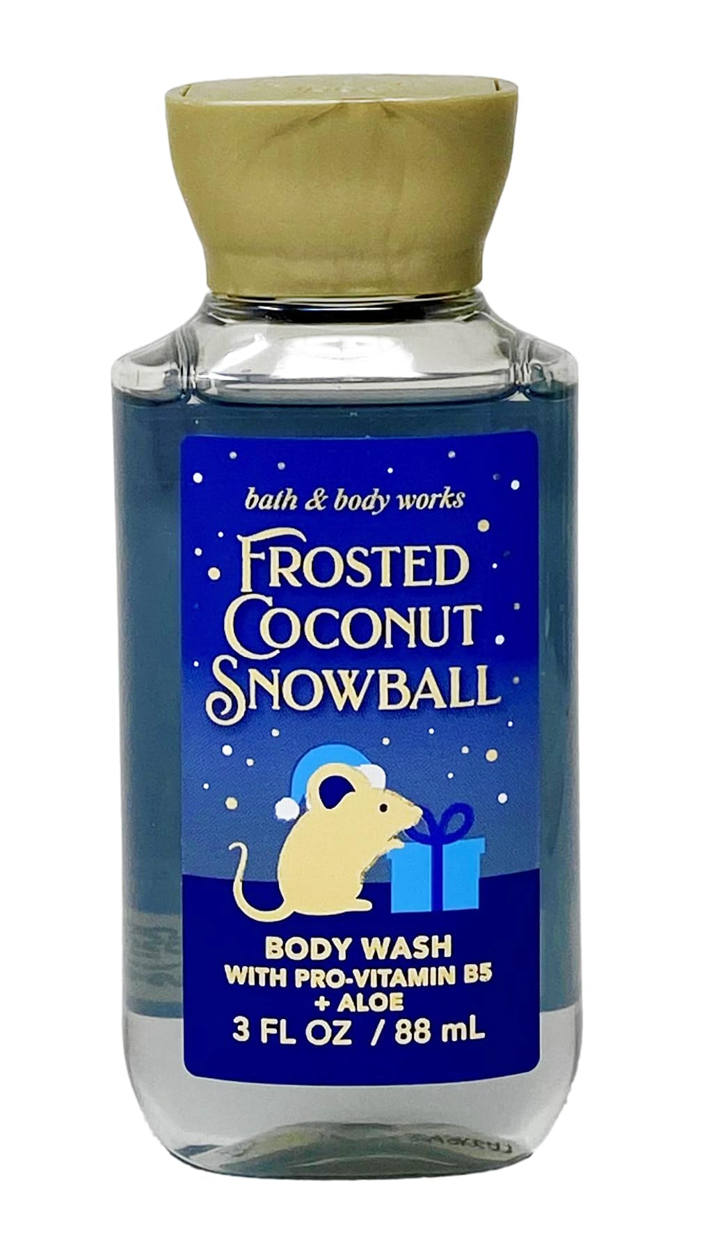 Bath & Body Works Frosted Coconut Snowball - Mini Gift Set - Fine Fragrance Mist, Body Cream and Body Wash with a Natural Oats Sample Soap Beauty and Personal Care Bath & Body Works