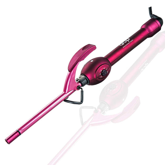 MBHAIR 9mm Thin Curling Wand Hair Curler, 3/8 Small Barrel Skinny Hair Curling Iron Wand Professional Super Tourmaline Ceramic Barrel Small Tongs Beauty & Personal Care MBHAIR