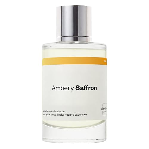 Dossier - Ambery Saffron - Eau de Parfum - Inspired by Baccarat Rouge 540 - Long-Lasting Fragrance - Unisex - 3.4 fl oz (100ml) Beauty & Personal Care Dossier