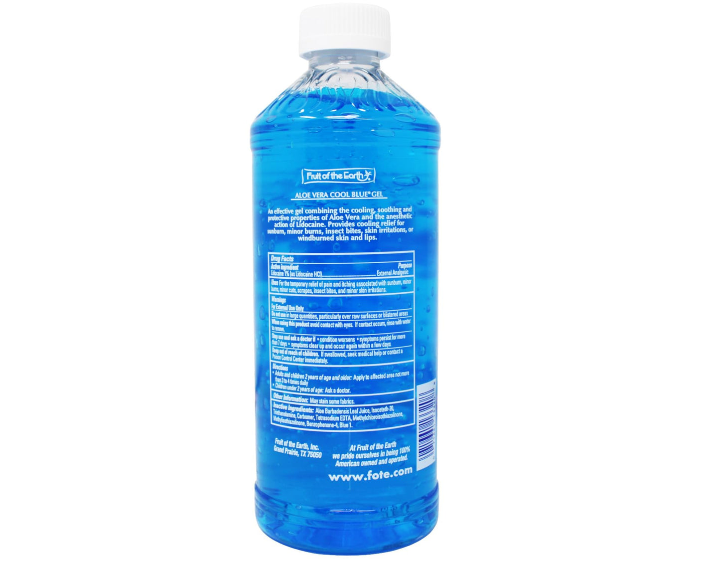 Fruit of the Earth | Aloe Vera Clear Gel | 20 oz Beauty & Personal Care Fruit of the Earth