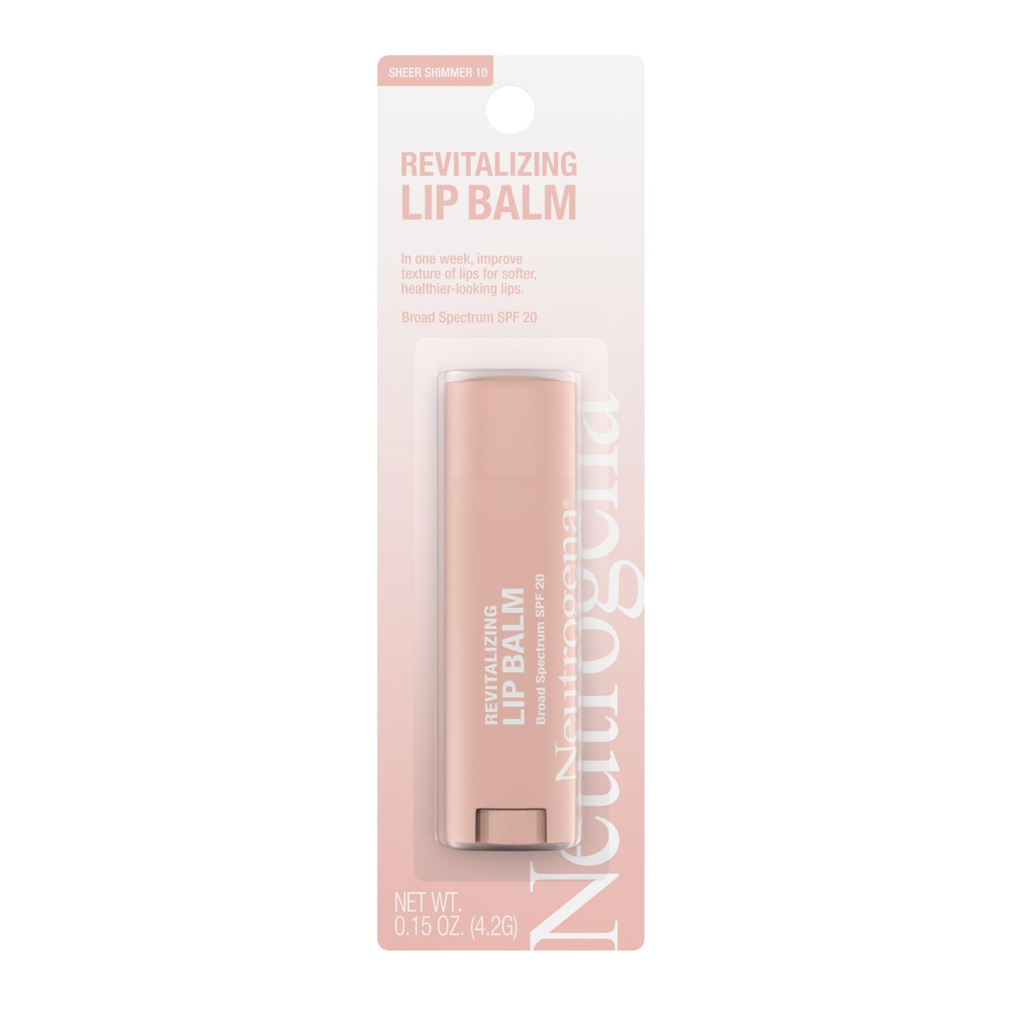 Neutrogena Revitalizing Tinted Lip Balm Broad Spectrum SPF 20 Sunscreen, Moisturizing Lip Balm with a Sheer Tint for Softer, Smoother Beauty & Personal Care Neutrogena