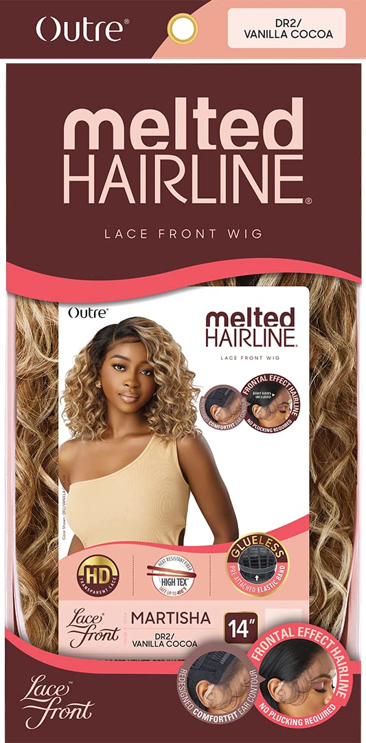 Outre Lace Front Wig - Melted Hairline - Martisha (DR2/HAZELNUT BROWN)