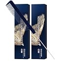 Koleston Perfect ME+ 12/1 Special Blonde/Ash Permanent Hair Color Creme 2 Ounce (Pack of 2) With Pin Tail Comb - Use with Welloxon Perfect Developer Beauty & Personal Care M Hair Designs