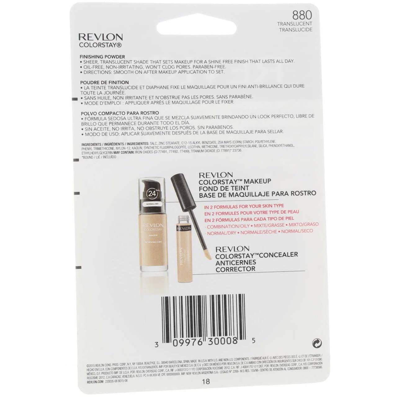 Revlon/Colorstay Pressed Powder (Translucent)0.03 Oz (8.4 Ml) Beauty & Personal Care REVLON