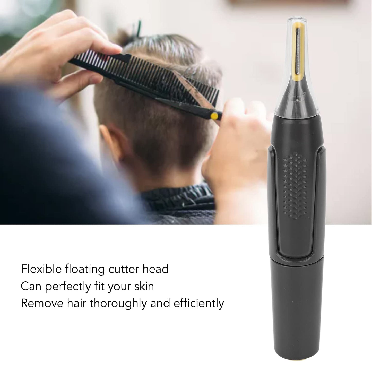 Ear and Nose Hair Trimmer Clipper, Professional Painless Eyebrow Hair Trimmer for Men Women, Ear Nose Hair Trimmer Detachable Washable Easy Cleansing Beauty and Personal Care YUYTE