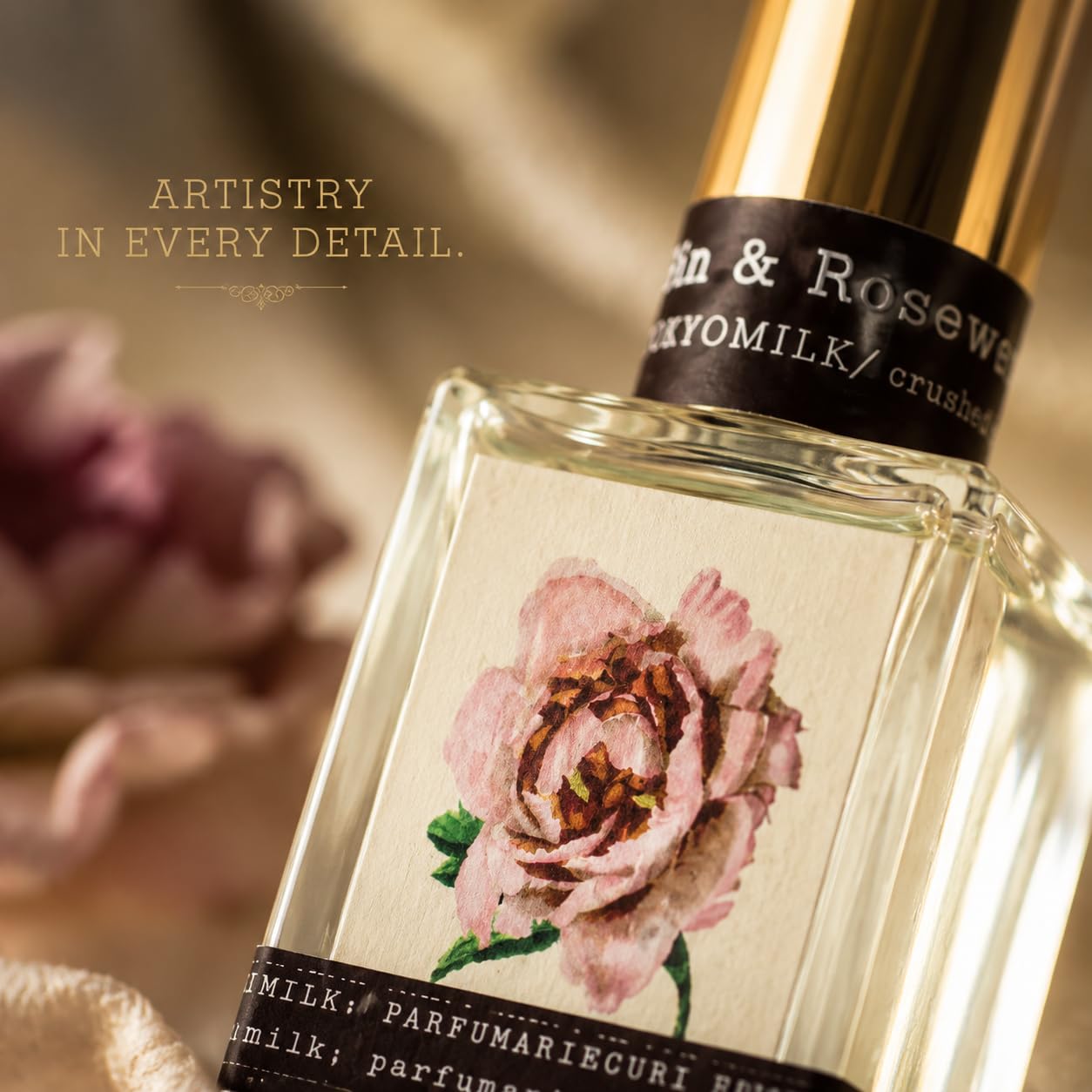 TOKYOMILK Gin & Rosewater Eau de Parfum, 1 fl. oz, 29.5 ml - Citrus Zest, Rosewood, Mimosa & Mandarin - A Beautiful Balance, Women’s Perfume, Eau de Beauty & Personal Care TOKYOMILK