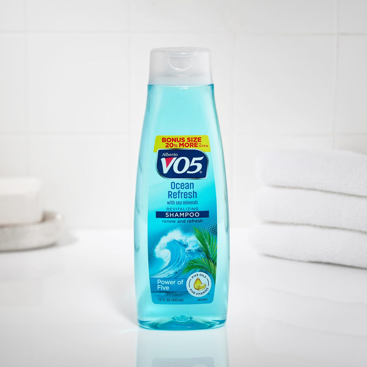 VO5 Alberto Revitalizing Ocean Refresh Shampoo for Unisex - 15 oz Shampoo