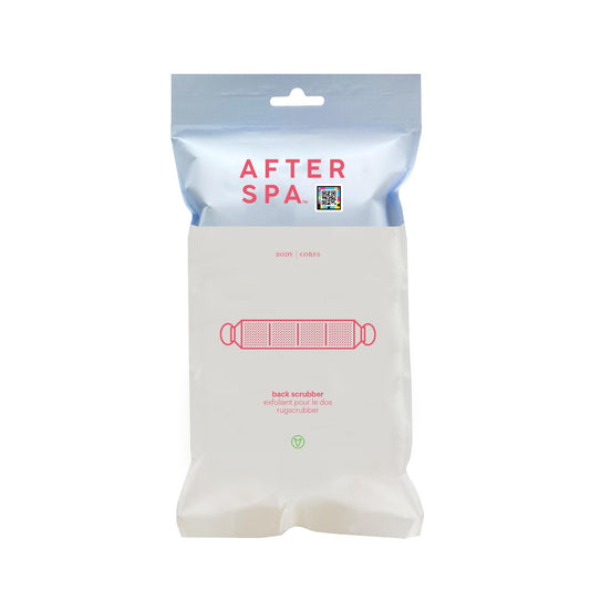 AFTERSPA Back Scrubber, 1 Count, White, Modern Style Beauty and Personal Care AFTERSPA