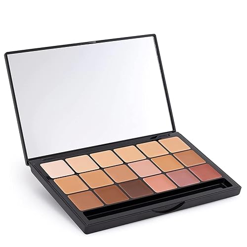 Graftobian HD High-Definition Super Palette - Foundation Palette, Professional Face Cream Palette, Contour & Coverage Face Makeup, Artist Kit Beauty & Personal Care Graftobian
