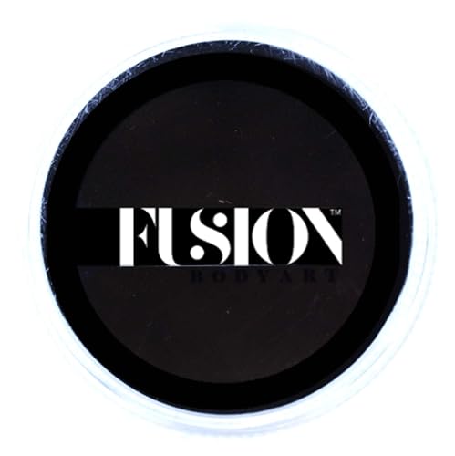 Fusion Body Art Pro Face Paint | Prime Strong Black (32gm), Professional Quality Water Activated Face and Body Paint Supplies Single Makeup Cake Beauty & Personal Care FUSION BODY ART