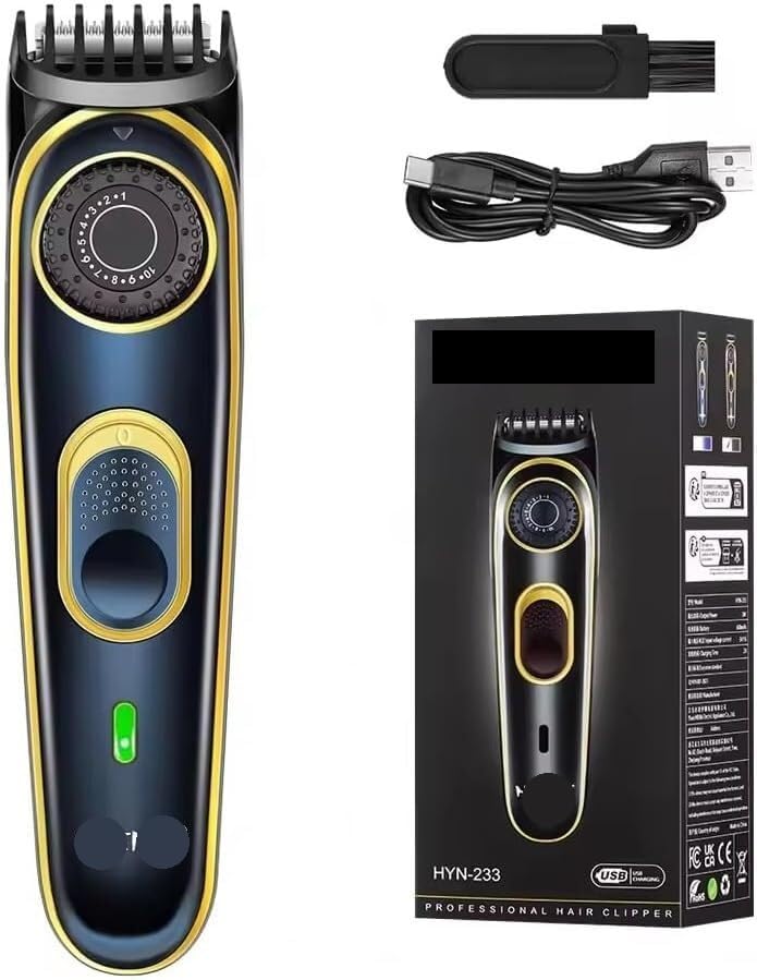 QDKVTNDJZ Electric Hair Clippers 10 Gear Adjustable Professional Barber Hair Cutting Machine Wet and Dry Haircut Beard Trimmer Razor Beauty and Personal Care QDKVTNDJZ